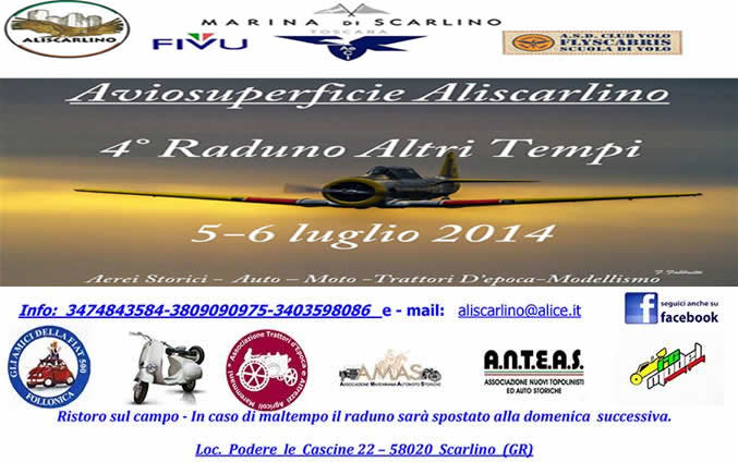 Quarto Raduno "Altri Tempi" 5- 6 luglio 2014